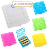 YOLANDAGOODSGJ 4 AA AAA for Battery Holders Organizer For 14500 10440 Battery Holder Storage