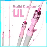 UL Fishing Rod Casting and Spinning Rod 2 Piece L.W. Suitable for fishing reels 3-8LB, lightweight a