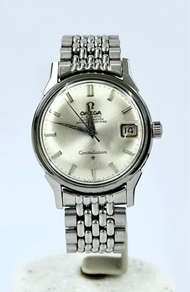 亞米加天文台(168.005型號) 原裝銀面、日曆曲耳鋼錶天文台底蓋(35 mm)、564自動機芯、原裝鋼帶 OMEGA Constellation Date  (168.005) Original 