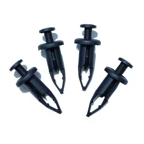 40Pcs Car Bumper Fasteners Plastic Trim Fixing Clips Plastic Rivets For Toyota auris cruiser camry p