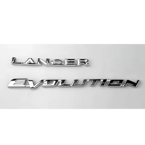 Applicable to the overseas version of Mitsubishi Wing God Lancer EVOlution tail logo, the tenth gene