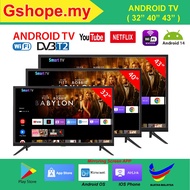 Gshope / 43" /40"/32" ANDROID TV  / 43" /40" / 32"  MYTV DIGITAL TV (built in MYTV )