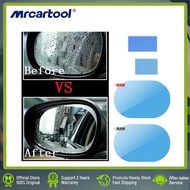 MRCARTOOL 2PCS Car Mirror Film Waterproof Anti Fog Glare Scratch Sticker for Rearview Mirror Side Window 10x15cm