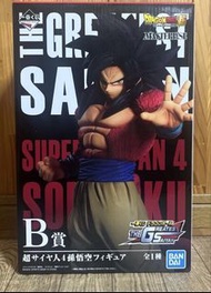 龍珠超4 一番賞 日版 THE GREATEST SAIYAN  B賞 超級賽亞人4孫悟空 Dragon Ball Z 超級賽亞人4 孫悟空 Figure