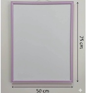 Purple Photo Frame 75x50 Cm.picture 75x50 Cm.purple Large Minimalist Design Light Weight
