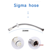 [1 pcs] Geberit concealed water tank inlet hose alpha/sigma Type380 G 3"/8 interface fill valve hose