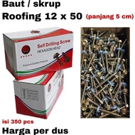 Sekrup Roofing 5 Cm / Roofing Ekonomis 5 Cm (Harga Per Dus)