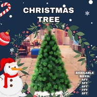 (WY) HHF Green Christmas Tree 8ft 7ft 6ft 5ft 4ft Metal Stand, Artificial Christmas Tree Christmas Decor