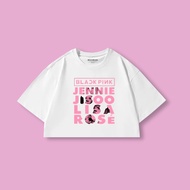 MADMAN Croptee BLACKPINK | KPOP Concert | T-shirt | White Crop Top | CRPP BP-3