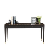 SB Design Square SB CASA โต๊ะทำงาน รุ่น Michala สีไม้เข้ม (150x50x75 ซม)