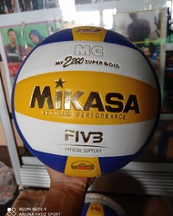 ORIGINAL BOLA VOLI MIKASA MV 2200 SUPER GOLD | Volly Ball Mikasa Terbaru 2200Z MG Official Supplier