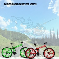 Mountain Folding Bike MTBGOO Dual Shock 26er