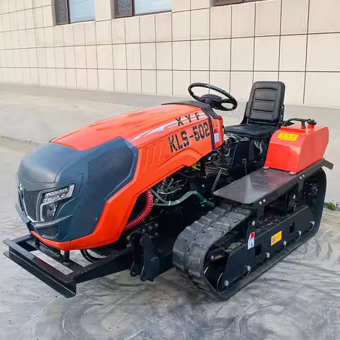 Customization 50HP Crawler Tractor Functional Rubber Track Tractor with Accessories