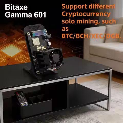 2026 Solo Gamma 601 ASIC Miners 1.2T Bitcoin miners Máquina de minar BTC Minerador silencioso 25dB c