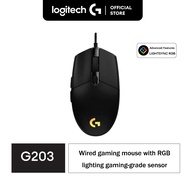 Logitech G203 Wired RGB Lightsync with Macro Gaming Mouse Logitech Gaming Mouse