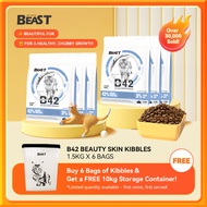 [FREE CONTAINER] Beast B42 Beauty Skin / Meat Donut 9kg (1.5kg x 6) Super-premium Grain Free Cat Dry