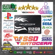 512GB SSD External Game Batocera Retrobat Emulator/ - All in One Games Console Retro Emulator 