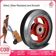 6/ 8/10/12 Inches Pushcart Solid Rubber Wheel Push Cart