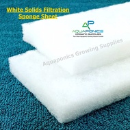 Filter Sponge Bundle Black Bio Mat Yellow Solids Filtration Sponge Sheet for Top Filter Aquarium Tank