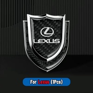 High quality Car Logo Emblem Badge Chrome Sticker 3D Metal Carbon Fiber Car Body Door Rim shielding 