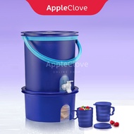 Tupperware Coral Blooms | Royale Blue Water Dispenser (1) 14.5L PWP Canister (1) 7.0L