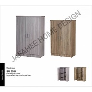 【JFW】 SU 3588 2 Doors Wardrobe / Clothes Storage Cabinet / Wardrobe Cabinet / Kabinet Baju / 2 Doors