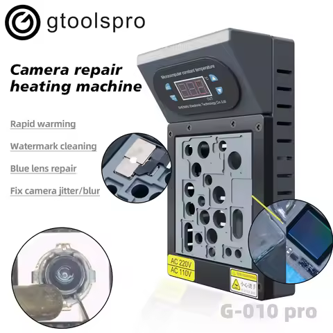 Gtoolspro G-010 Pro Camera Heating Disassembly Machine Preheating Platform for IPhone 7-15 Pro Max B