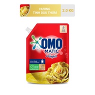 Nước Giặt OMO Comfort Túi 2L Mới hương Comfort tihh dầu thơm - máy giặt cửa trên