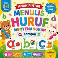 Smart Children's Book for Writing Letters AZ Ages 2-3 Years | Fun ABC Practice | PAUD TK Learning Bo