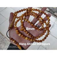 KAYU Tasbih 99th NUR Wood 8mm Flame Pine Wood original Damar - original