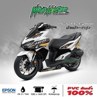 สติ๊กเกอร์ แต่งรถ Honda CLICK 160 ลาย Racing 06