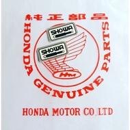 Showa shock stickers