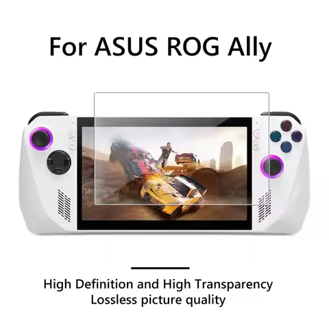 Protective Tempered Glass for ASUS Rog Ally Anti-scratch Screen Protective Film Anti-fingerprint Tem