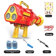Celebratory Light Show Bubble Machine Toy
