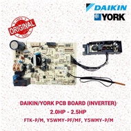(100% AUTHENTIC) IC Board/PCB Board 1.0HP-2.5HP York / Daikin Inverter FTK-P/M Y5WMY-PF/MF Y5WMY-P/M