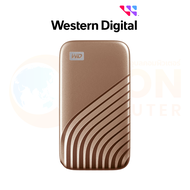 PORTABLE SSD (เอสเอสดีแบบพกพา) WD MY PASSPORT SSD GOLD 500GB WD TYPE-CUSB 3.0