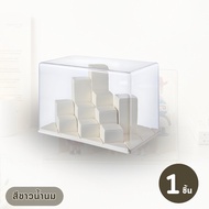 กล่องใส่โมเดล ตู้โชว์ตุ๊กตา  ชั้น ของ ตู้โมเดล ชั้นวาง art toy วางฟิกเกอร์ได้เยอะ พลาสติกอย่างดี