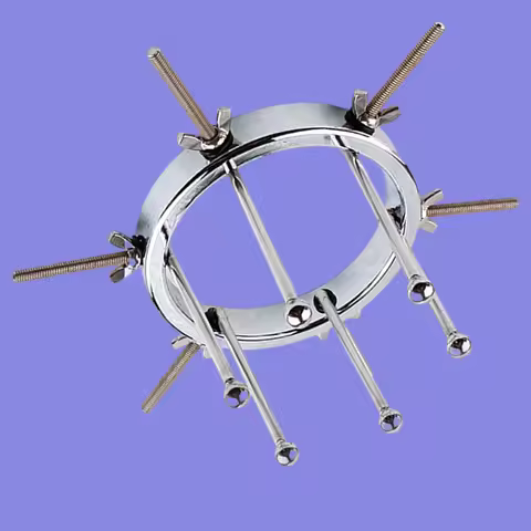 Anal Expander Vaginal Expander Personal Wand Massager Metal Anal Plugs Adjustable Butt Plug with Sta