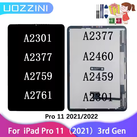 11" For Apple iPad Pro 11 (2021) /(2022) LCD Display Touch Panel Screen For iPad Pro 3rd 4th A2377 A