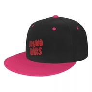 Bruno Mars Hip-Hop Baseball Cap Printed Cap Sun Hat Board Cap Hip-Hop Hip-Hop Hat Flat-Brimmed Hat T