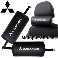 Car Headrest Pillow For Mitsubishi Attrage Outlander Lancer Pajero Attrage Triton Strada Xpander Mir