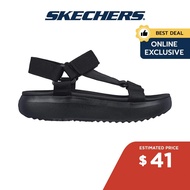 Skechers Online Exclusive Women BOBS Pop Ups 3.0 Sandals - 113746-BBK Hanger Optional Machine Washable Plush Foam Vegan