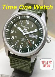 實體店面日系_SEIKO_精工錶_盾牌5號帆布帶機械錶 SNZG09K1 _SNZG15J1_SNZG11J1