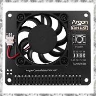 [I O J E] Argon Fan HAT for  4/ 3 Cooling Fan with Software Adjustable Speed / 40mm Big Fan for Rasp