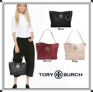 ‼️店主推薦💖Tory Burch Britten Small Slouchy Tote Bag 💓真皮購物袋 媽媽依袋