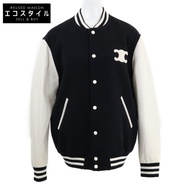 Celine [國內授權經銷商/24AW] 2V29V896C 羊毛 x 羊皮泰迪熊棒球外套 36 [二手]