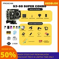 Proocam SJ50 Action Camera Sport HD 1080p Full 2.0 Bike Cycle Travel Full Set accessory Kamera 1
