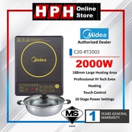 [Free Gift] Midea Induction Cooker C20-RT2002  2000W Periuk Aruhan Periuk Elektrik 电磁炉