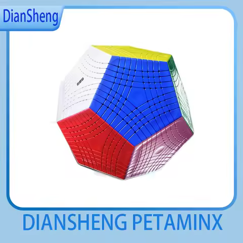 [JudyCube] DianSheng Galaxy Petaminx 9x9x9 MagneticMagic Cube Stickerless Dodecahedron Diansheng 9x9