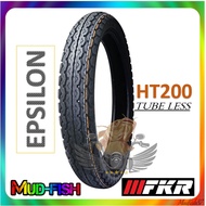 TAYAR HT200 80/90-18, 90/90-18  FKR EPSILON TUBELESS TYRE